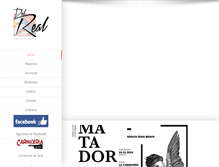 Tablet Screenshot of del-real.cl